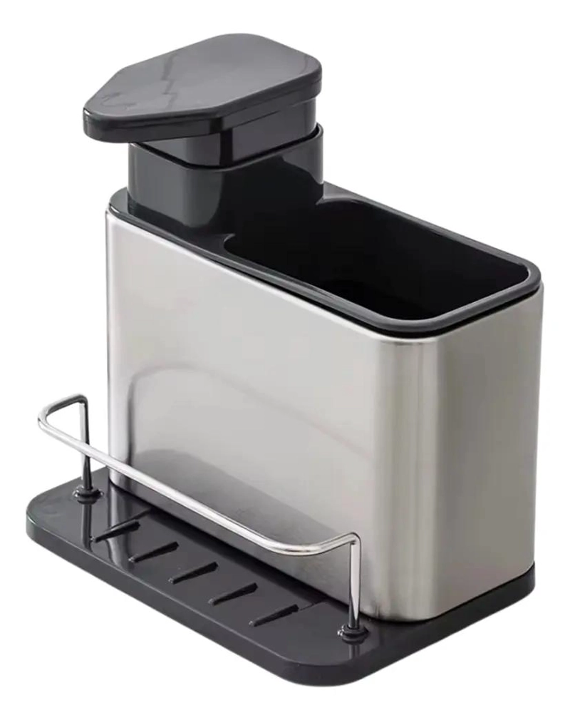 DISPENSADOR DE JABON Y ESPONJA PARA COCINA ORGANIZADOR - 1