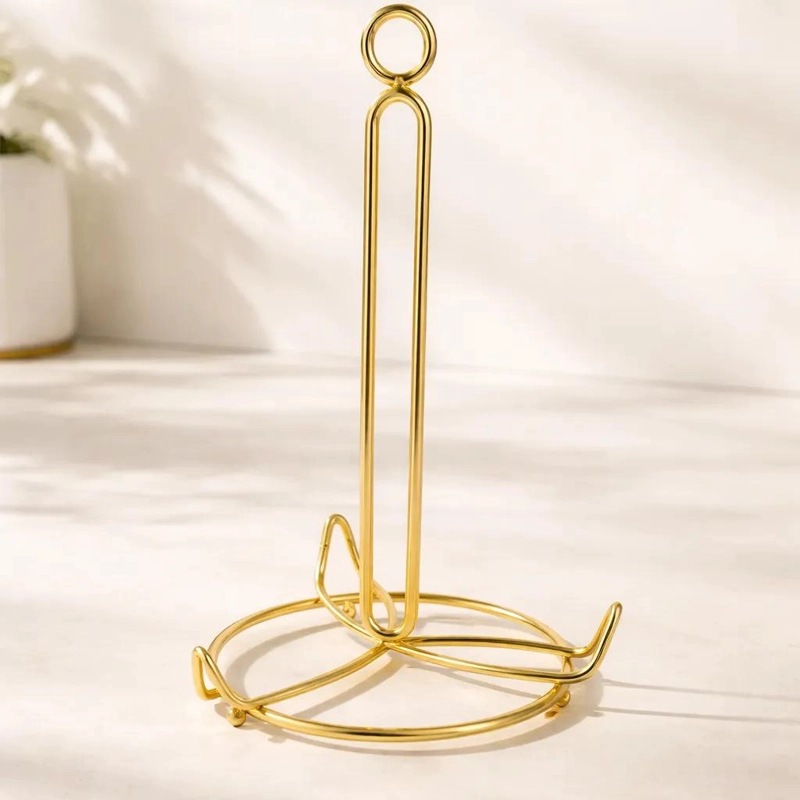 SOPORTE METALICO ELEGANTE PARA TOALLAS DE PAPEL - 6