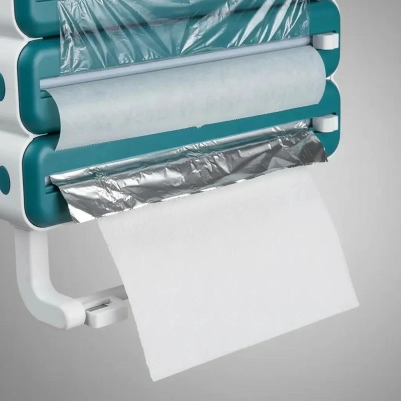 DISPENSADOR DE PAPEL TOALLA NOVA ALUSA 4 EN 1 PARA COCINA - 7