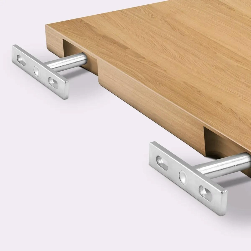 SOPORTE DE SUJECION PARA ESTANTES FLOTANTES DE 7.5CM - 7