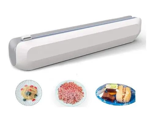 DISPENSADOR DE PAPEL ALUMINIO CON CORTADOR PARA COCINA - 1