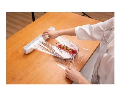 DISPENSADOR DE PAPEL ALUMINIO CON CORTADOR PARA COCINA - 2