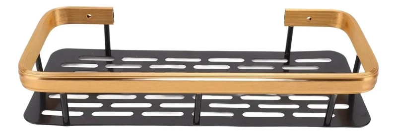 REPISA ORGANIZADORA DE DUCHA DE PARED EN ALUMINIO ELEGANTE - 1