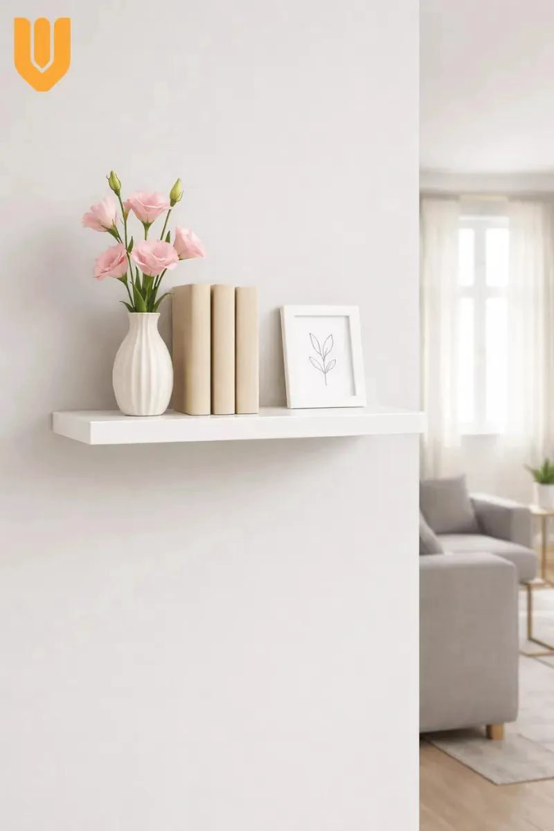 REPISA FLOTANTE MINIMALISTA PARA ORGANIZACION EN CASA - 3