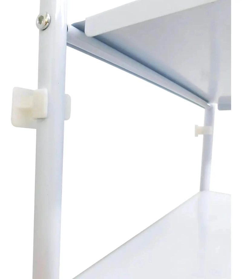 ORGANIZADOR DE BAÑO METALICO DE 3 ESTANTES PARA INODORO - 6