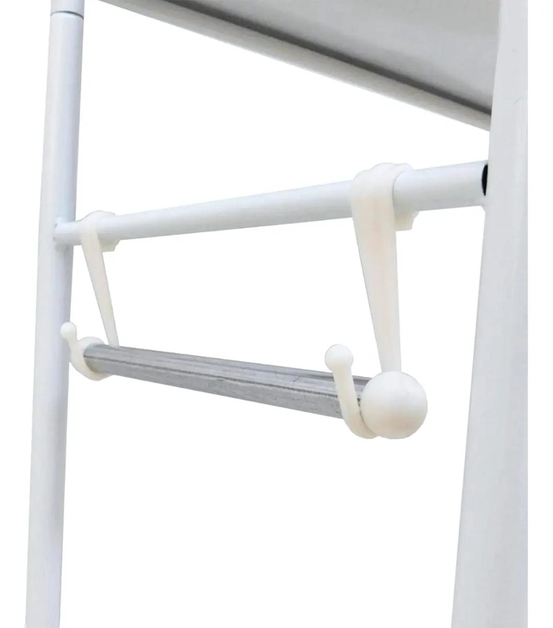 ORGANIZADOR DE BAÑO METALICO DE 3 ESTANTES PARA INODORO - 8