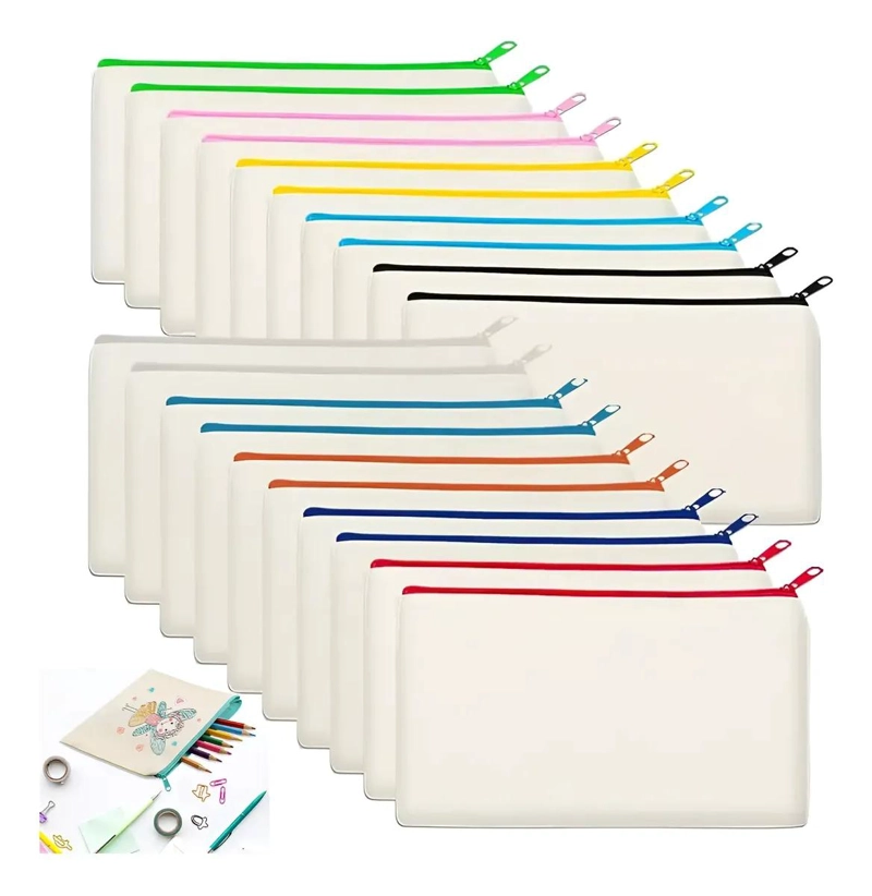 ESTUCHE COSMETIQUERO LONA 20X14CM PERSONALIZABLE - 9