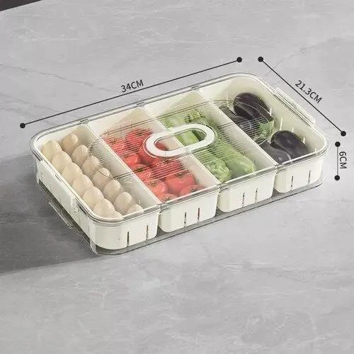 CONTENEDOR RECTANGULAR 1L PARA ALIMENTOS 31X24CM - 6