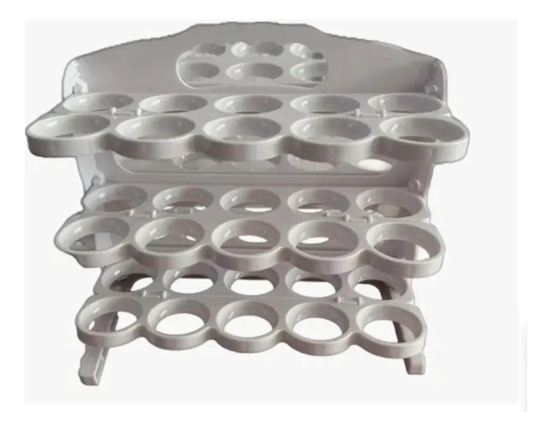 ORGANIZADOR PLEGABLE DE HUEVOS PARA 60 UNIDADES EN 3 NIVELES - 3