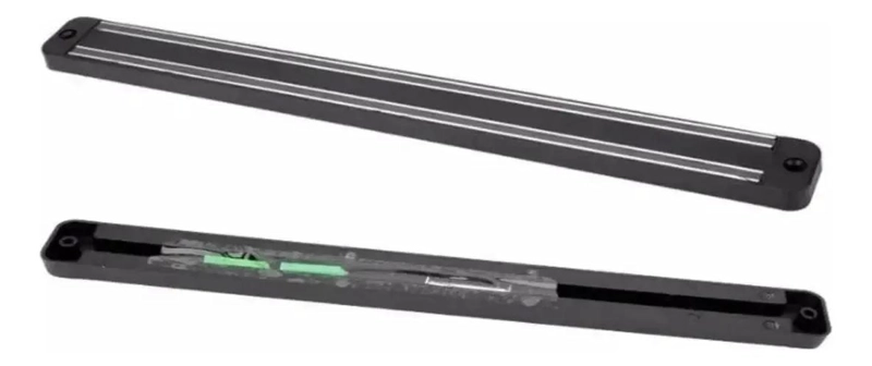 BARRA MAGNE TICA PARA CUCHILLOS DE COCINA 50 CM COLOR NEGRO - 9