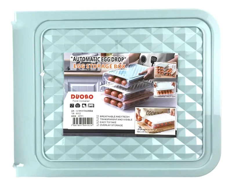ORGANIZADOR DE HUEVOS APILABLE PARA REFRIGERADOR 21 UDS - 4