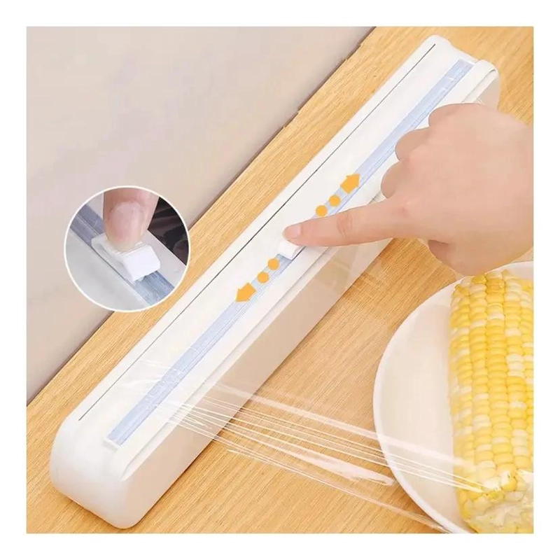 DISPENSADOR CORTADOR DE FILM Y PAPEL ALUMINIO PARA COCINA - 5