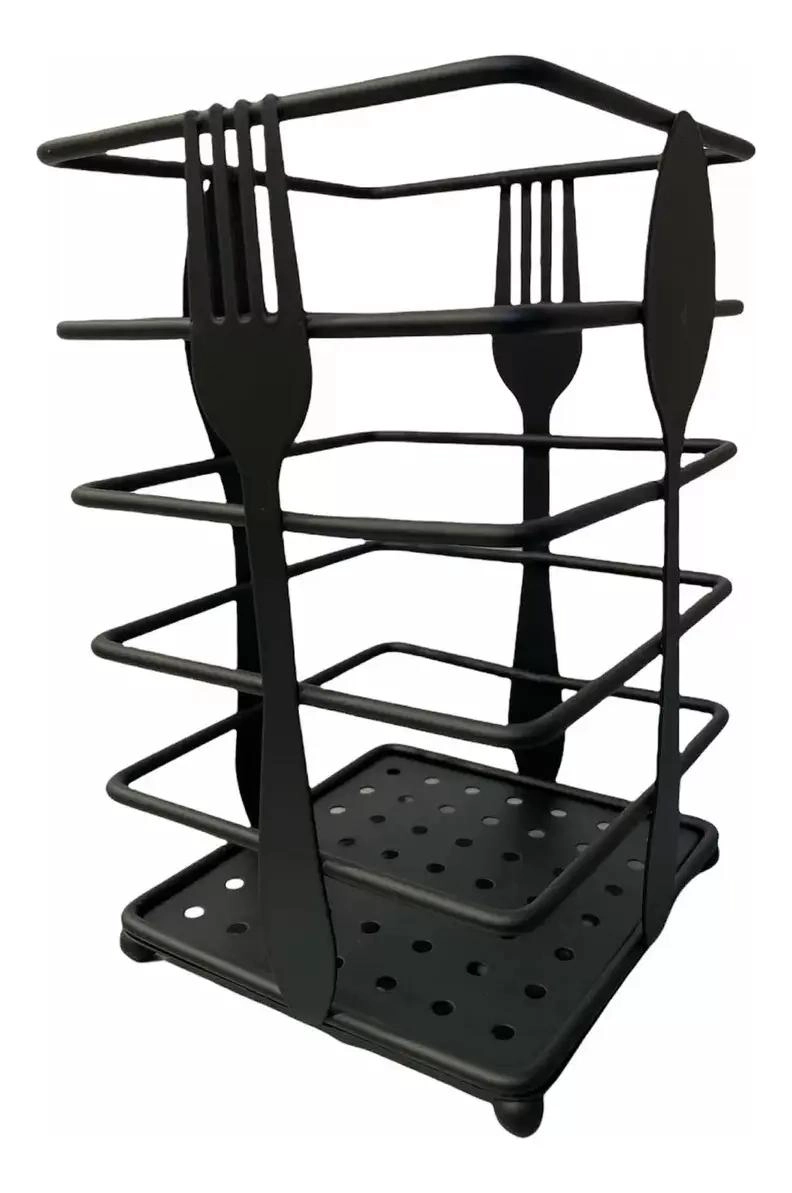 SOPORTE ESCURRIDOR DE CUCHILLOS Y UTENSILIOS DE COCINA - 1