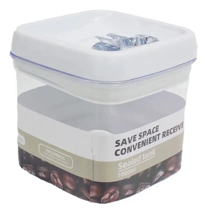 CONTENEDOR HERME TICO DE ACRILICO PARA ALIMENTOS 1000 ML - 2