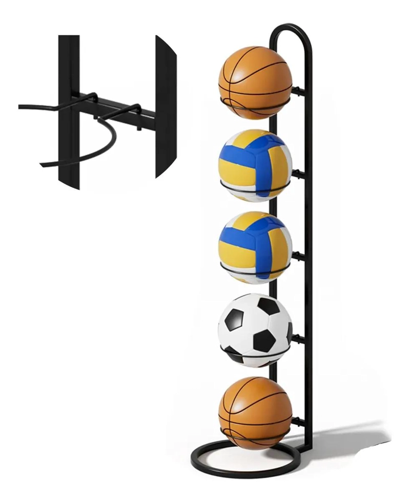 ORGANIZADOR VERTICAL DE BALONES 5 NIVELES PARA PELOTAS - 1