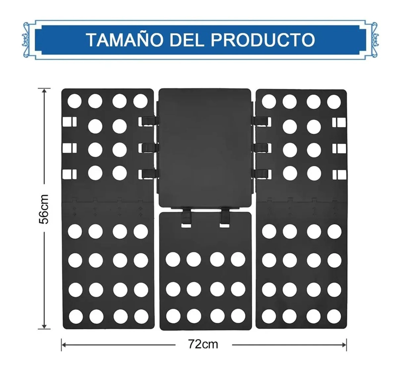 ORGANIZADOR DE ROPA PLEGABLE PARA ARMARIO, 2 PIEZAS - 2