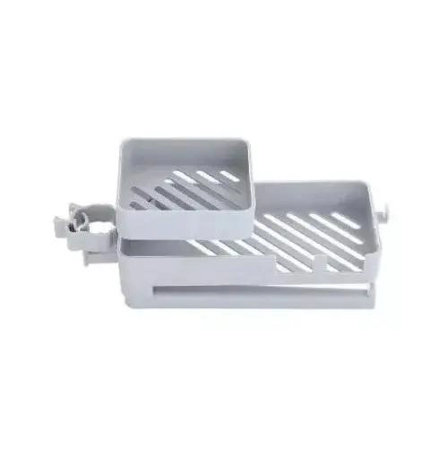 ORGANIZADOR DE LIMPIEZA PARA COCINA Y LAVAPLATOS EN COLOR GRIS - 1