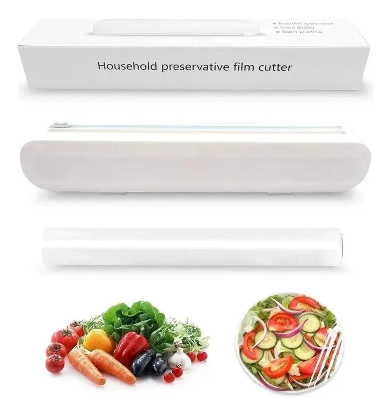 DISPENSADOR DE PAPEL ALUSA CORTADOR FILM PARA COCINA - 2