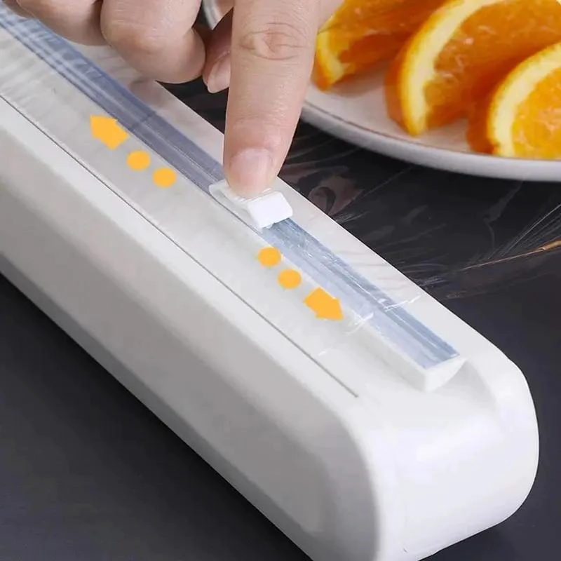 DISPENSADOR DE PAPEL ALUSA CORTADOR FILM PARA COCINA - 4