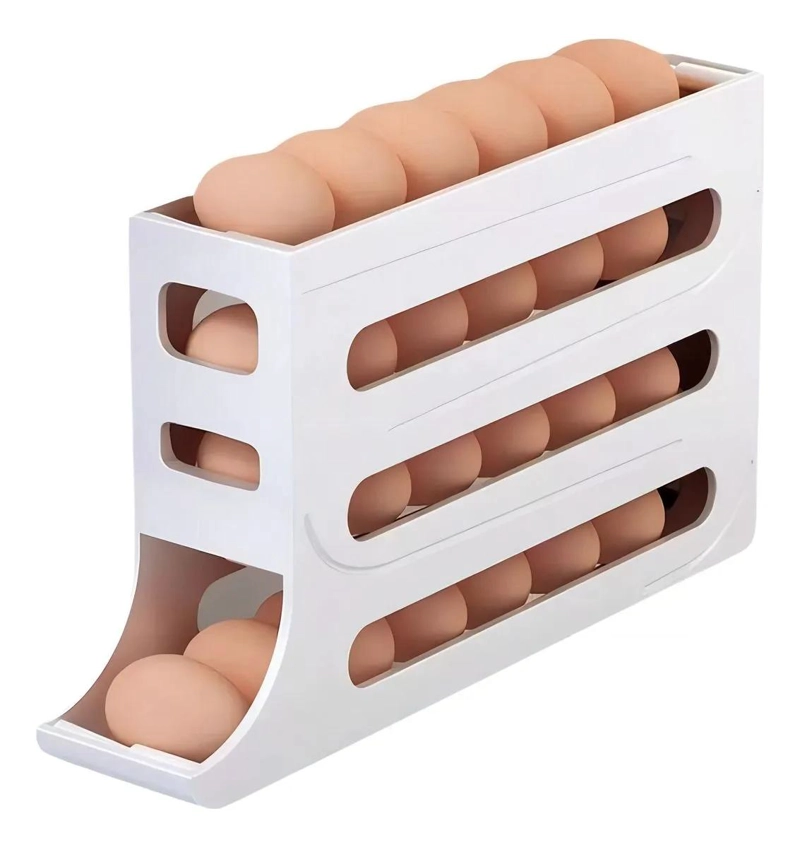 DISPENSADOR ORGANIZADOR DE HUEVOS PARA 26 UNIDADES - 3