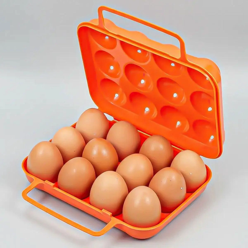 PACK DE 2 ORGANIZADORES DE HUEVOS PARA 12 HUEVOS CADA UNO - 2