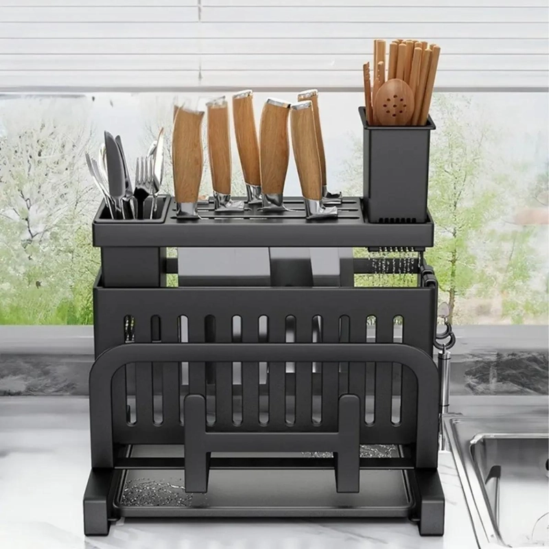 ORGANIZADOR MULTIFUNCIONAL PARA CUBIERTOS Y UTENSILIOS DE COCINA - 6