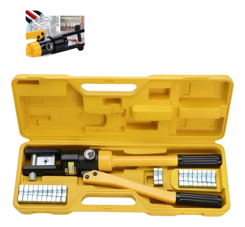 PRENSA HIDRAULICA PARA TERMINALES 16TON 16-300 MM² - 7