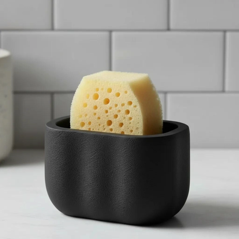 SOPORTE MODERNO PARA ESPONJA DE COCINA Y BAÑO - 1
