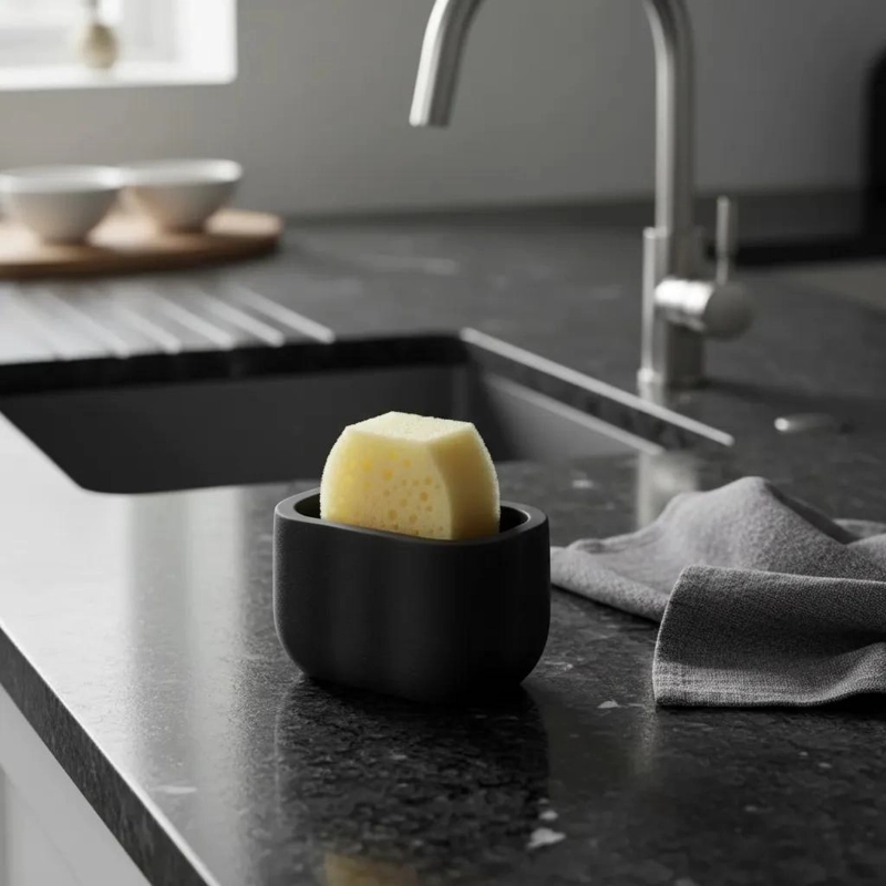 SOPORTE MODERNO PARA ESPONJA DE COCINA Y BAÑO - 2