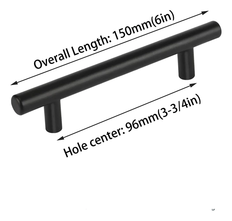 TIRADORES DE ACERO INOXIDABLE PARA MUEBLES 15CM - 2