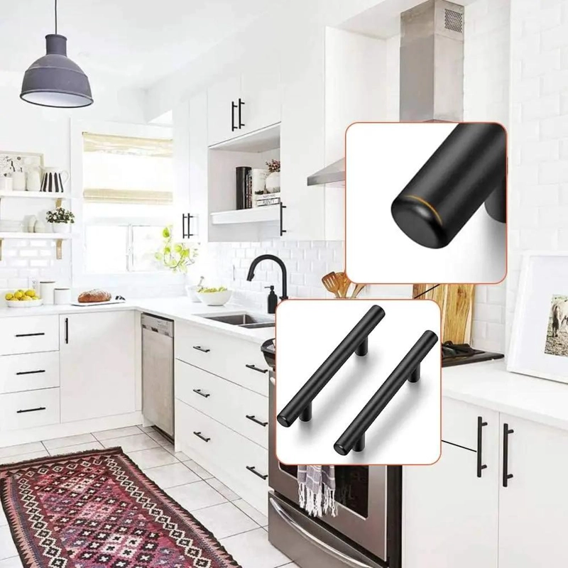 TIRADORES DE ACERO INOXIDABLE PARA MUEBLES 15CM - 5