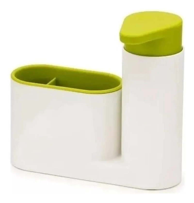 DISPENSADOR DE JABON Y PORTA ESPONJA PARA LAVAPLATOS - 6