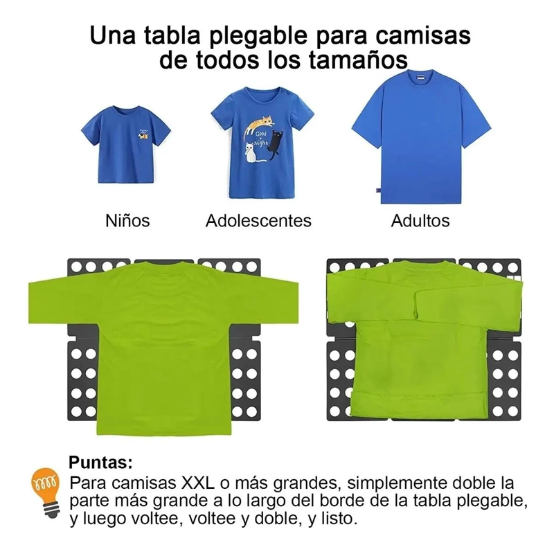 ORGANIZADOR PLEGABLE PARA ROPA EN COLOR NEGRO - 5