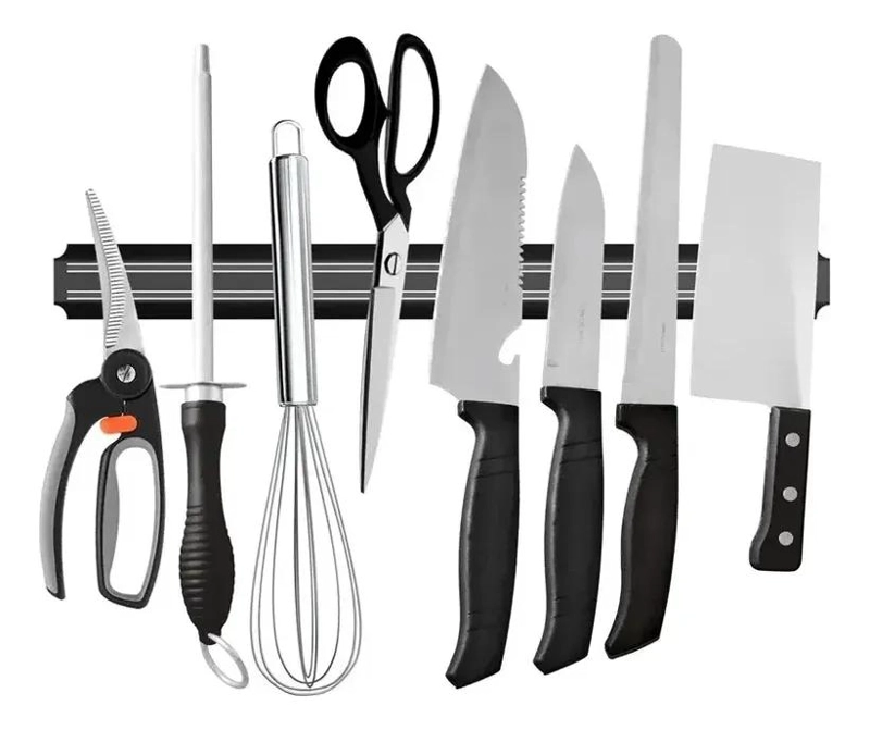 BARRAS MAGNE TICAS PARA CUCHILLOS Y UTENSILIOS DE COCINA - 4