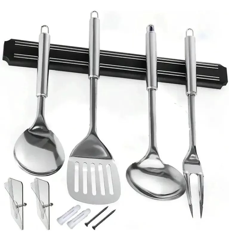 BARRAS MAGNE TICAS PARA CUCHILLOS Y UTENSILIOS DE COCINA - 6
