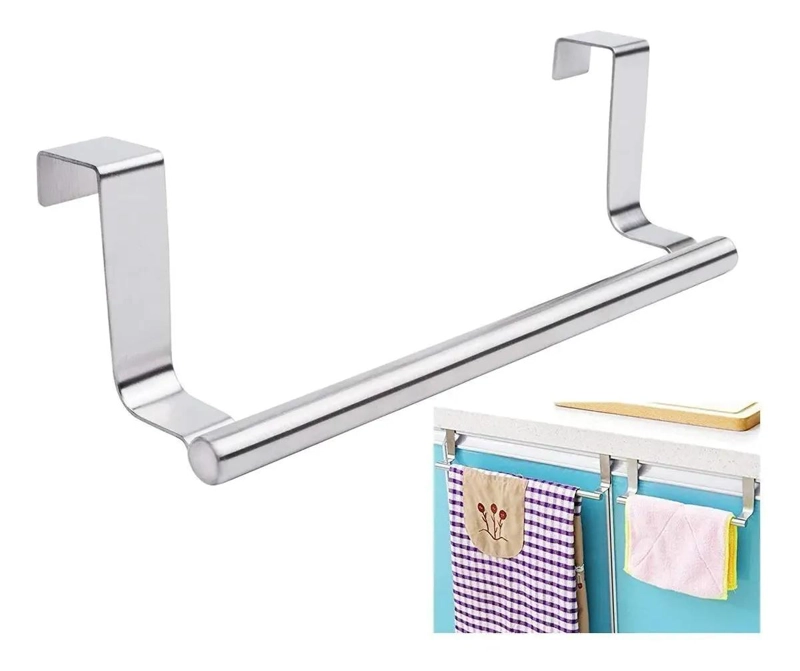 COLGADOR PARA PAÑOS Y TOALLAS DE ACERO INOXIDABLE 23.5 CM - 1