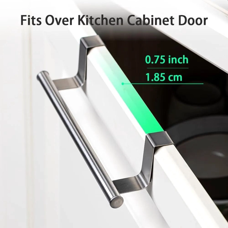 COLGADOR PARA PAÑOS Y TOALLAS DE ACERO INOXIDABLE 23.5 CM - 4
