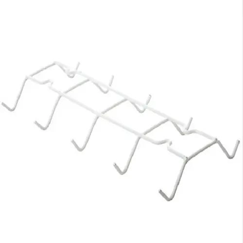 COLGADOR DE TAZAS DE METAL EN COLOR BLANCO - 1