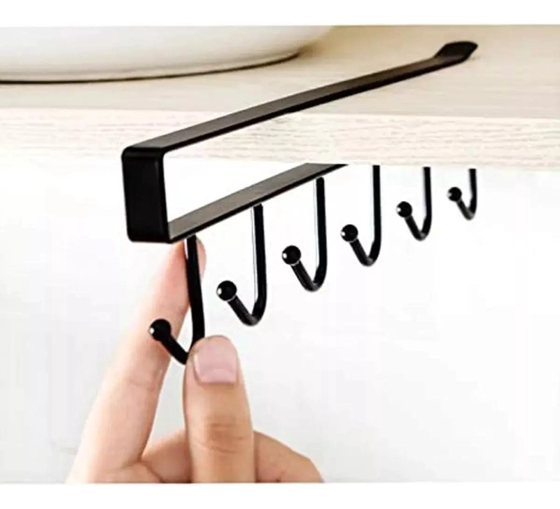 SOPORTE COLGADOR PARA TAZAS Y UTENSILIOS DE COCINA - 2