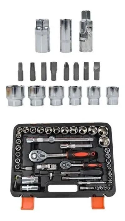 CAJA DE HERRAMIENTAS 94 PIEZAS REPARACIONES AUTOMOTRICES - 2