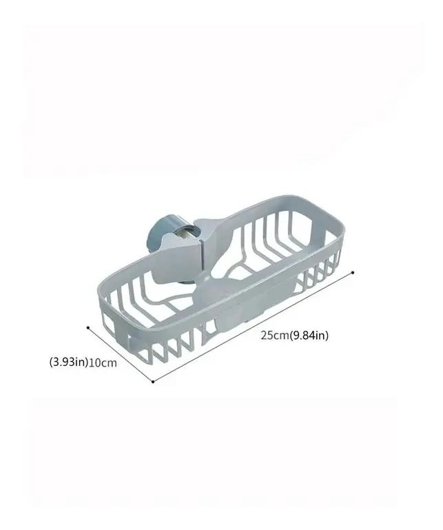 SOPORTE DE ESPONJA PARA GRIFO DE COCINA COMPACTO Y FUNCIONAL - 7