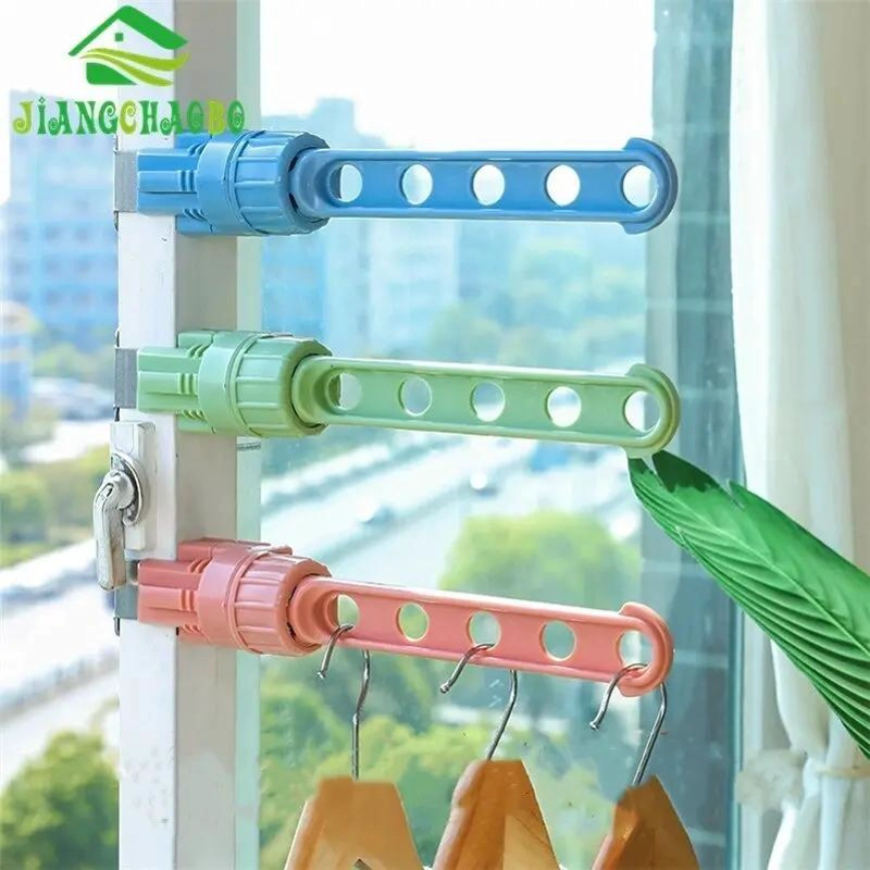 SET DE 4 COLGADORES RETRACTILES PARA AHORRO DE ESPACIO - 2
