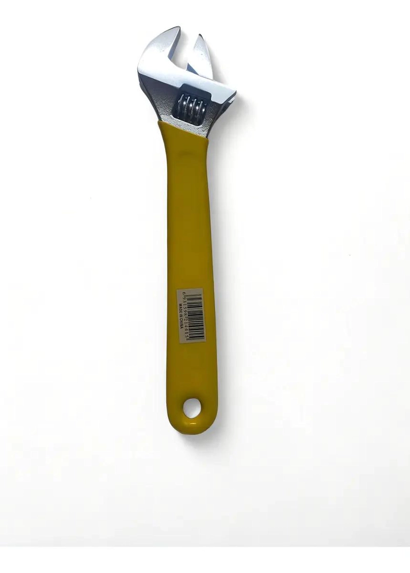 LLAVE AJUSTABLE DE 12' CON MANGO ANTIDESLIZANTE - 1