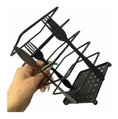SOPORTE ESCURRIDOR ORGANIZADOR PARA CUCHILLOS Y UTENSILIOS DE COCINA - 2