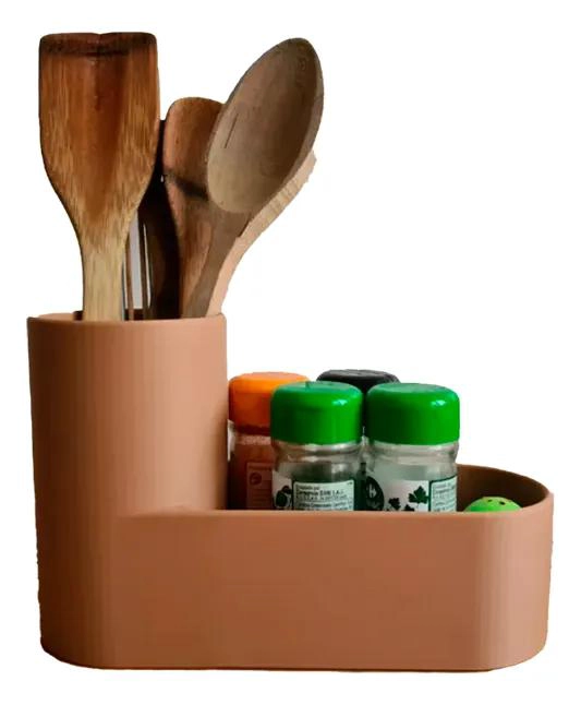 ORGANIZADOR MULTIFUNCIONAL PARA COCINAS COMPACTAS Y EFICIENTES - 1