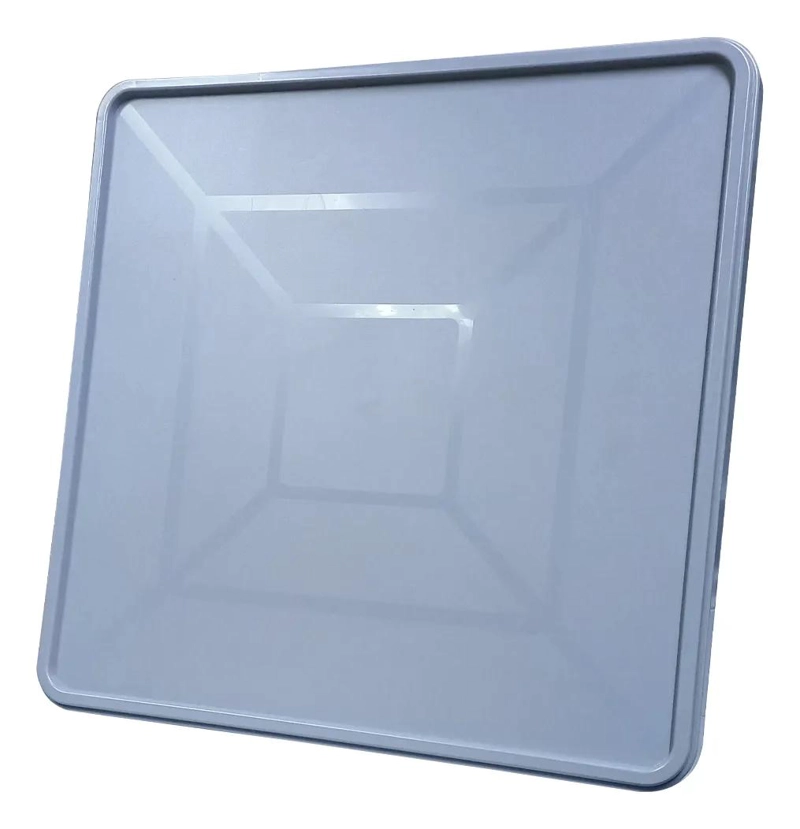 TAPA PROTECTORA PARA RACK ORGANIZADOR DE VAJILLA 51X51 CM - 1