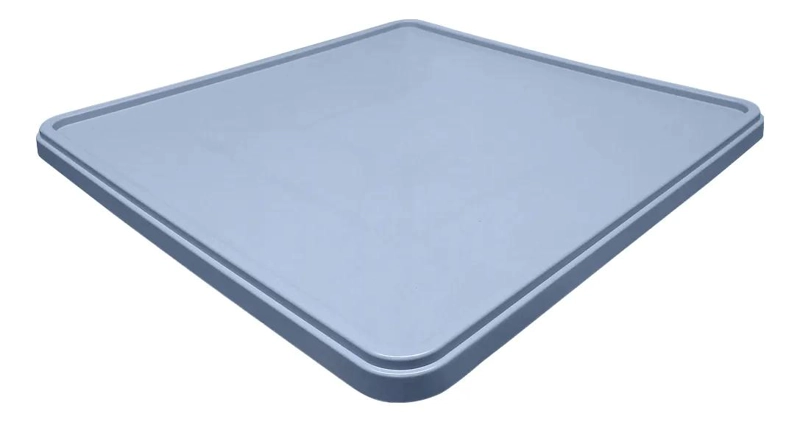 TAPA PROTECTORA PARA RACK ORGANIZADOR DE VAJILLA 51X51 CM - 2