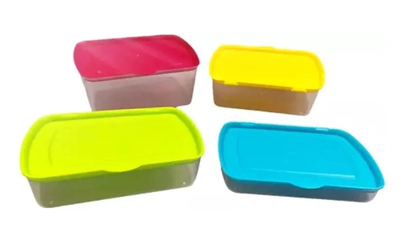 SET DE 4 CONTENEDORES ORGANIZADORES PARA REFRIGERADOR - 1