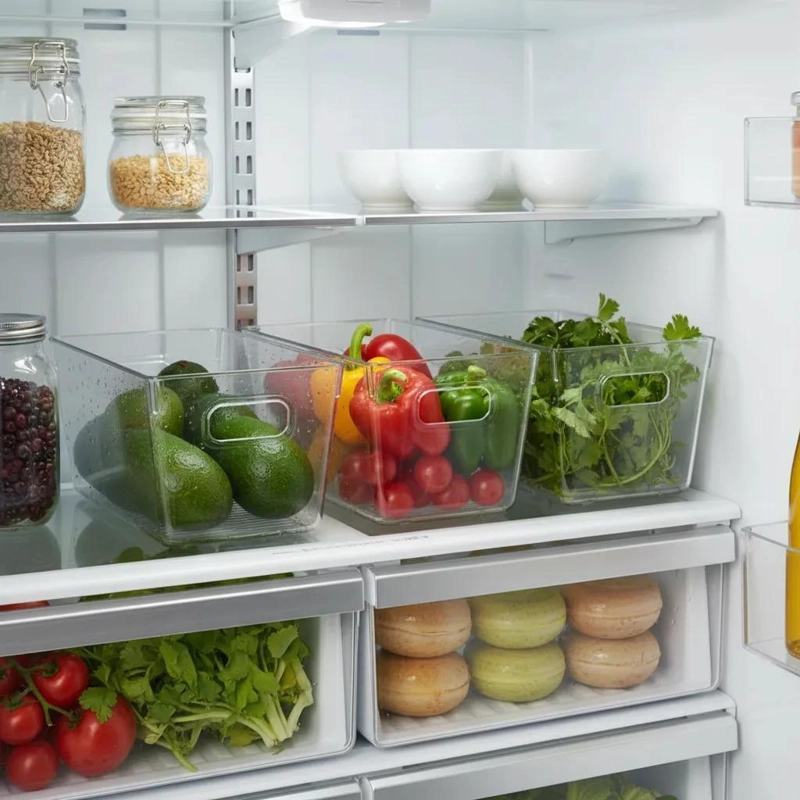 PACK DE 3 ORGANIZADORES PARA REFRIGERADOR Y COCINA - 3