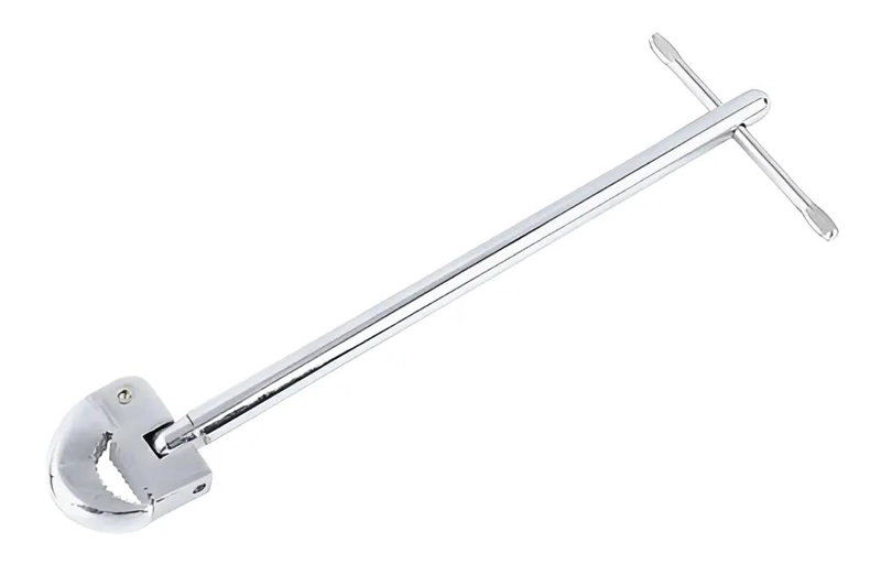 LLAVE LAVATORIO 275 MM COLOR PLATEADO - 1